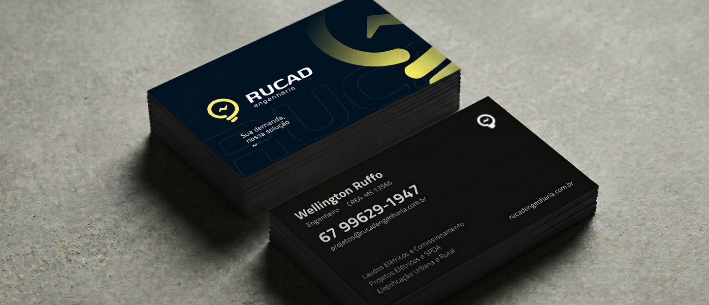 Rucad Engenharia brand rollout